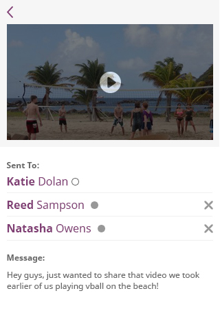 Cancel Sent Videos